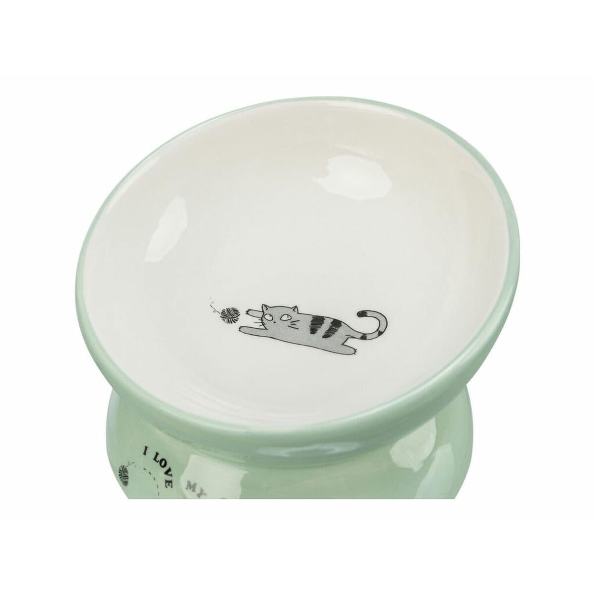 Trixie miska dla psa biały zielony Ø 13 cm 150 ml - Marka: Trixie - EAN: 4047974244708