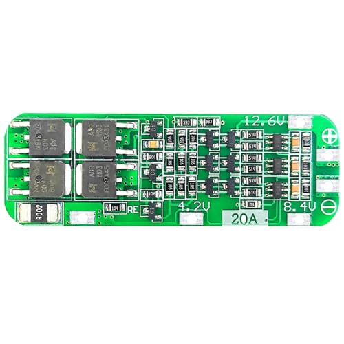 Image of 3s 20Amp Cell BMS 18650 Lithium Battery Protection Board MODULE Pack of 1