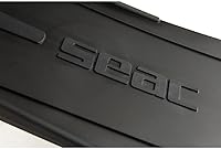 Vista 5 de Seac Shout, Aletas Largas para Buceo, Pesca Submarina y Buceo Libre, Fabricadas en Italia