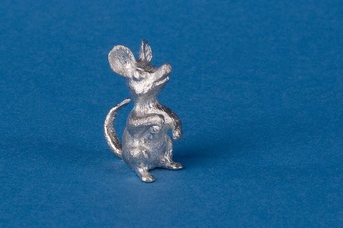 Moule étain souris miniature fromage coulage métal loisirs créatifs
