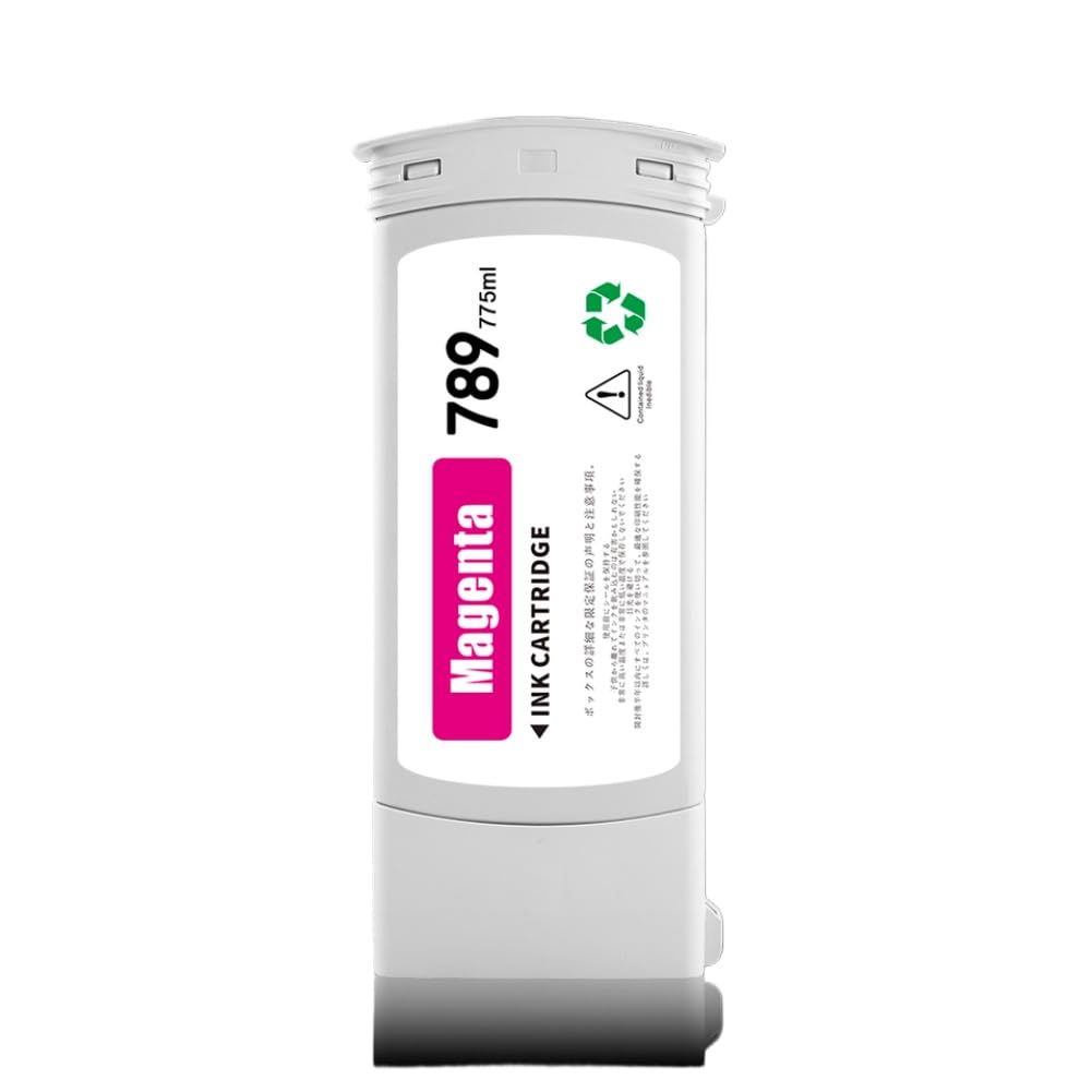 775 ml Cartuccia d'inchiostro compatibile con Latex 789 Sostituzione del chip stabile 'inchiostro Latex per stampante L25500(Magenta)