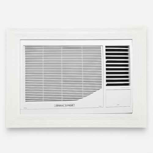 إطار مكيف هواء خشبي متين مزخرف بلمسة أنيقة لتغيير شكل المكيف...