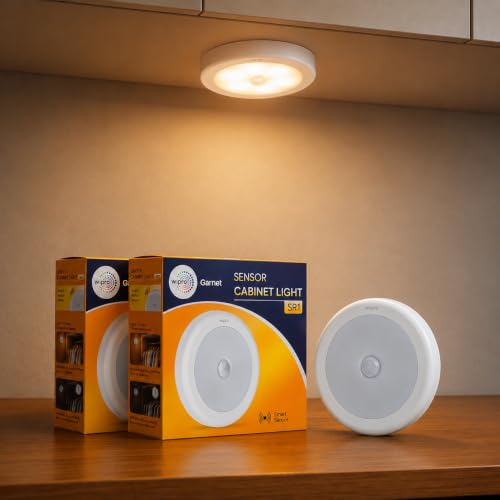 wipro Garnet Motion Sensor Cabinet Light SR1 | Neutral White | Au...
