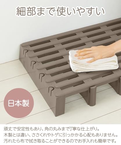 ロイヤル通販 すのこベット シングル すのこ8枚セット 日本製 パレット(B150-4) の商品画像 5