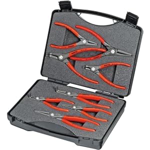 knipex coffret d'outils « srz » pinces pour circlips 00 21 25