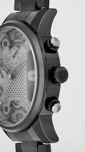 Image of Police Quartz Multifunction Black DIAL Stainless Steel Strap Watch for Men-PLPEWJK2203304W