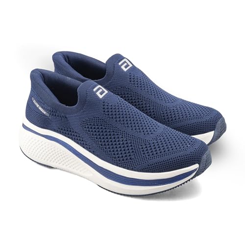 Image of ASIAN Wonderwalk Pro-01 Men's Premium Walking Shoes with Lightweight Knit Design | Soft Cushion Comfort, High-Grip Outsole, Breathable Knit and Supportive Daily Walk Performance