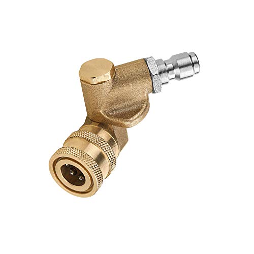 Lecimo High Pressure Water Gun Connector 90 Degree Adjustable High Quality New