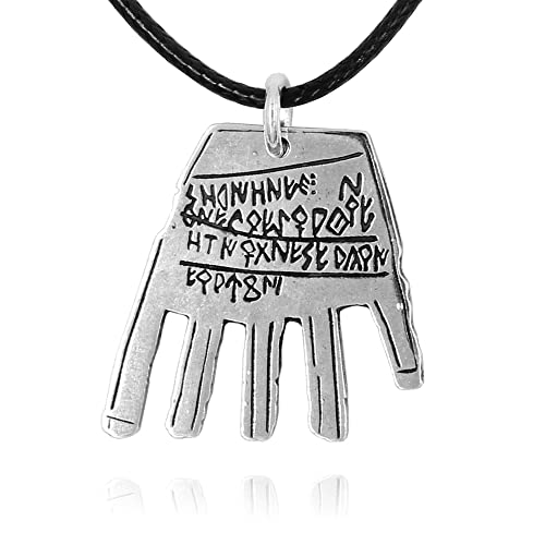 Collar Mano de Irulegi en plata - Colgante con la nueva Mano Vasca o Sorioneku