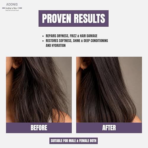 Image of Adonis Grip Hair DH Mask 200ML | Deep Nourishment & Smoothing Treatment Mask | Frizz Control Smooth and Silky Hair Growth for All Hair Types