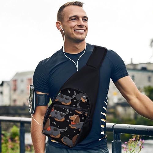 Morrales Urbanos tipo Sling Bag para Hombre y Mujer miniatura 3