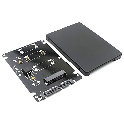 JIUWU Mini PCI-E mSATA SSD to 2.5 inches SATA Hard Disk Enclosure Case Converter Adapter