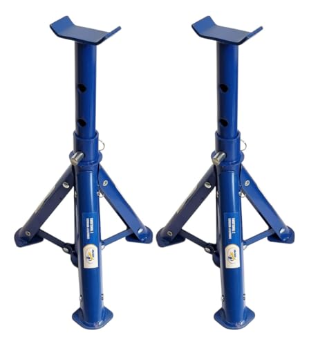 Preguiças Carro Cavalete para Automóvel 2T, Suporte Veículo Apoio, Conjunto de 2