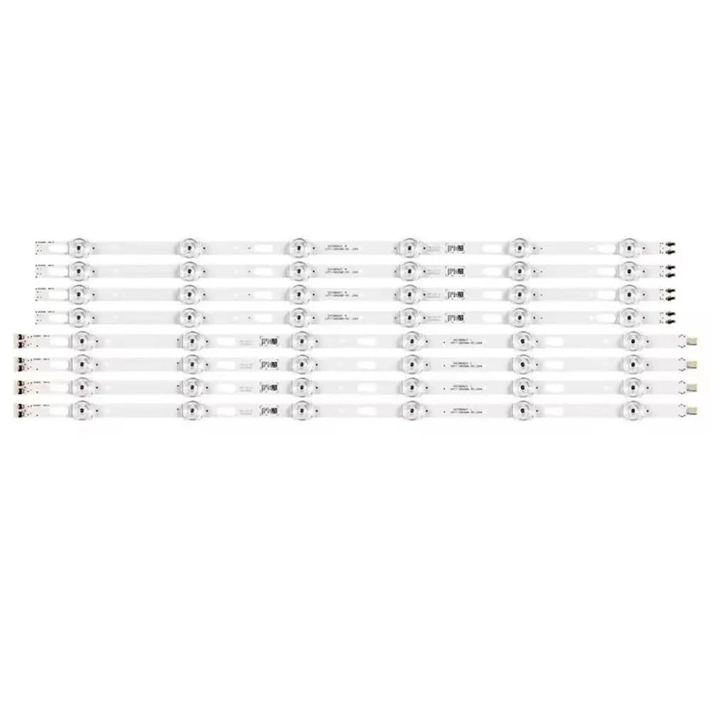 Ruban LED de 8/16 pièces compatible avec Samsung UN58TU700DF UE58AU7172 V0T7-580SMB-R0 V0T7-580SMA-R0 SVC580A23 UN58TU6900 UN58TU7000 UN58TU8000F(2 TV(1) 6 pièces))