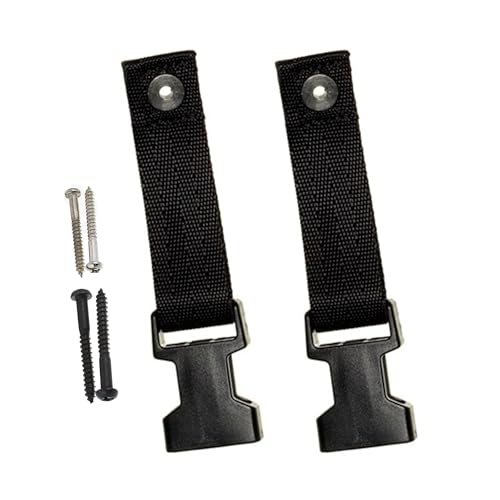 DiMarzio DD2201 Cliplock Fasteners - Black - Set of Two
