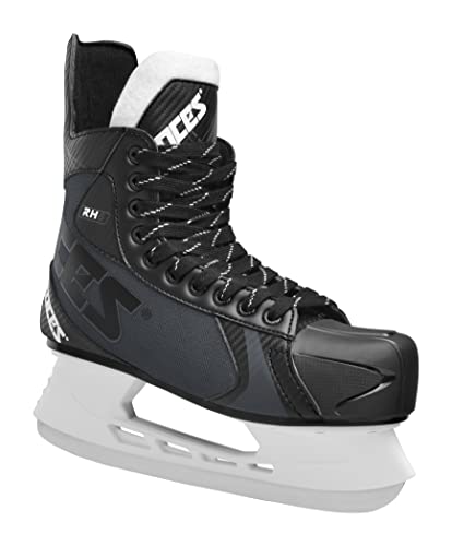 Roces RH 6 Patin à Glace pour Homme, Noir, 43