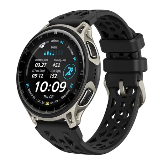 Amazfit Cheetah 2 Pro 48mm GPS Lauf-Smartwatch, 1,32" AMOLED-Display, Saphirglas, Titan-Gehäuse, 32GB, 20 T Akkulaufzeit, 5 ATM, NFC, Taschenlampe, Offline-Karten, 170+ Sportmodi für Android & iPhone