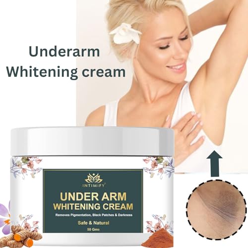 Image of INTIMIFY Underarm Whitening Cream For Women & Men, Work on all Skin Type 50 gm (Pack of 1)
