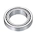 uxcell 2pcs 32906X Tapered Roller Bearing Cone and Cup, 30mm Bore x 47mm OD x 12mm Thick, Chrome Steel Taper Bearing Set, ABEC-3
