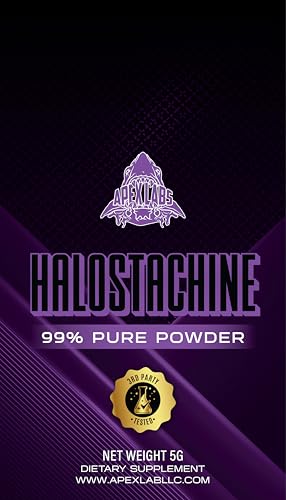 Image of Halostachine Powder Supplements (Ready for Use) | Nootropic and Energy Agent | Non-GMO, Gluten Free | Made in USA - Third Party Tested (5 Grams)