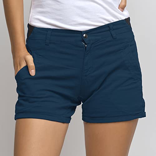 Short Bavella uni pour femme taille XS vêtement été léger