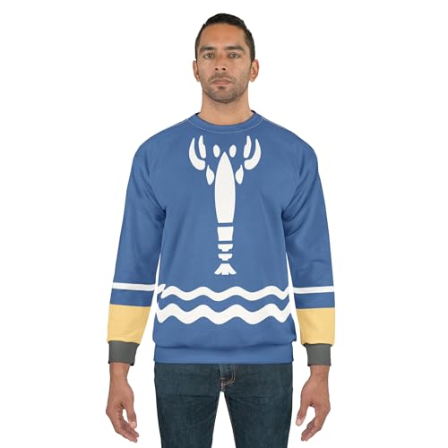 Islander Link Tunic from the Waker of Winds Lobster Long sleeve Unisex Sweatshirt3
