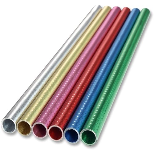 folia Alu-Bastelfolie 'Sternchen', 500 x 780 mm, rot