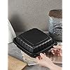 Jaluxing 9X6 1-Compartment 50-Pack Plastic Clamshell Containers Food To Go Box Heavy - View #2