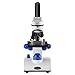 AmScope M162C-2L-PB10-WM-SP14-50P100S 40X-1000X Beginners Microscope Kit for Kids & Students w/Complete Science Accessory Kit + World of The Microscope Book