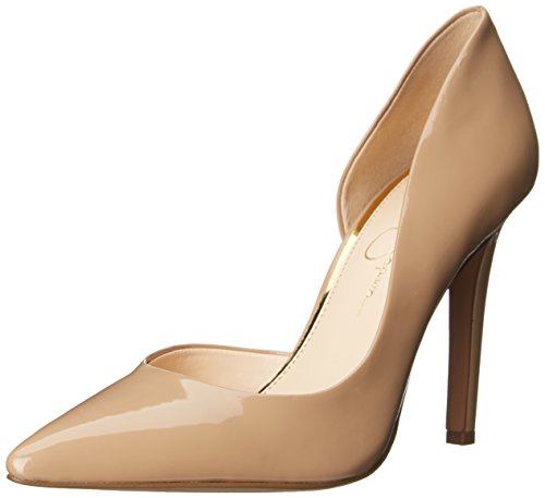 Jessica Simpson Women's Claudette Rubber Dress Pump,Nude,7 M US