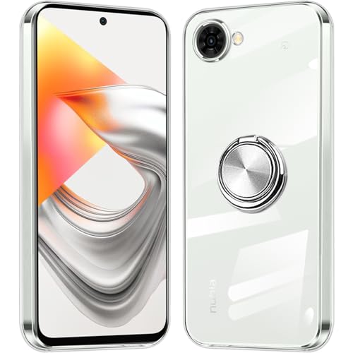 Cexitesuo For Nubia S2R �P�[�X Nubia S2e �P�[�X �N���A �����O�t�� �ϏՌ� zte nubia Z6305R / A507Z �X�}�z�P�[�X �X�^���h�@�\ �k�r�A s2lite �J�o�[ ���� TPU ���^ �y�� ����~�� 