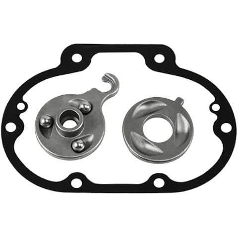 kekykm Motorcycle Easy Lever Pull Power Clutch Kit Compatible with Harley Davidson Big Twin Dyna Softail Touring 1987-Up & 2018-Up M8 Mechanical Clutch Models W/Clutch Release Cover Gasket Cover