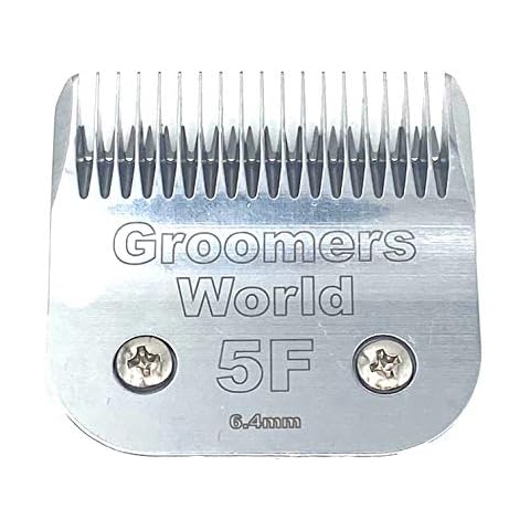 Groomers World A5 Detachable Blade - Made of Extra Durable Japanese Steel, Fits Most Andis, Oster, Wahl Clippers (5F) Cover