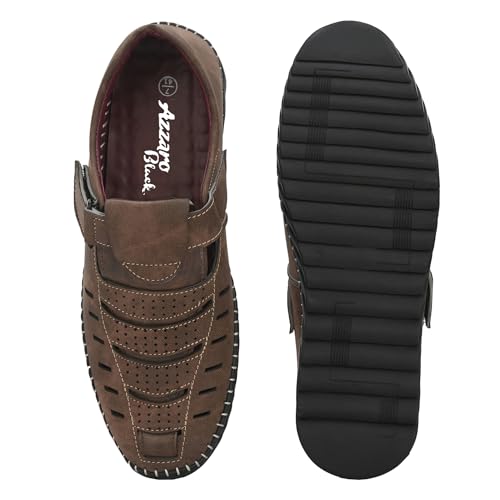 Image of AZZARO BLACK Men's R2270 GID Sandal