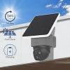 4W Solar Panel Compatible with eufy Security SoloCam S340,Replace The Original 2W Solar Panel,Keep Your eufy S340 Camera Continuously Powered,IP65 Weatherproof,(Only Solar Panel,Cameres Not Included)