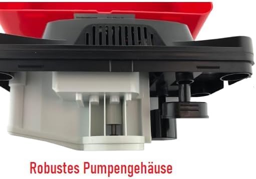 Silken Kondensatpumpe, Rot, Modern, Kunststoff, Kondensatpumpe, 32.5 x 14.5 x 14.5 cm, 230 Volt, Automatisch, Wandmontage, 1.5 Liter Behältervolumen