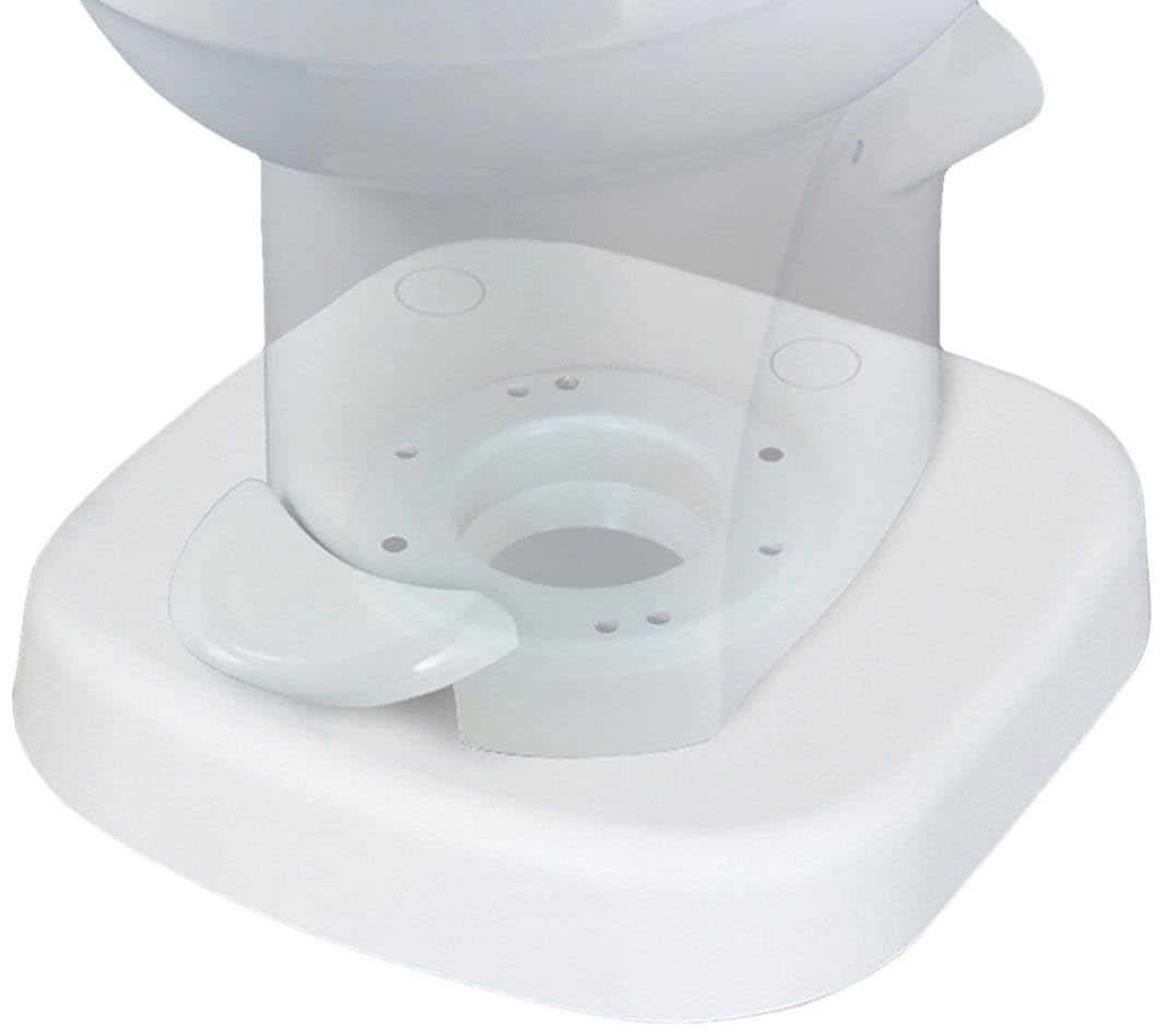 24967 Toilet Riser, White