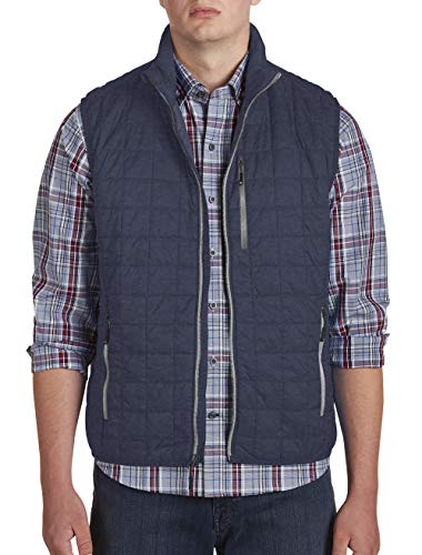 Cutter & Buck Men's Weather Resistant Primaloft Down Alternative Rainier Vest