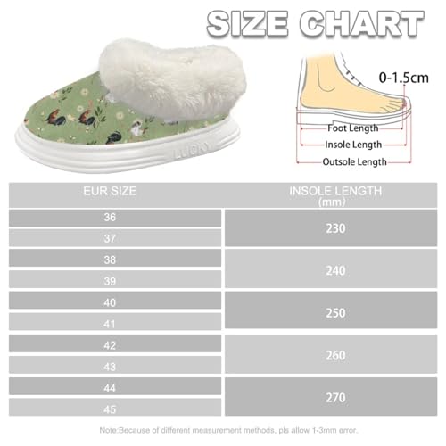 Warm Comfy Memory Foam Slippers for Womens Thick Sole Flannel Platform Slippers for Indoor Outdoor 7