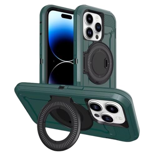Coque magnétique antichoc iPhone 13 Pro béquille robuste antichute