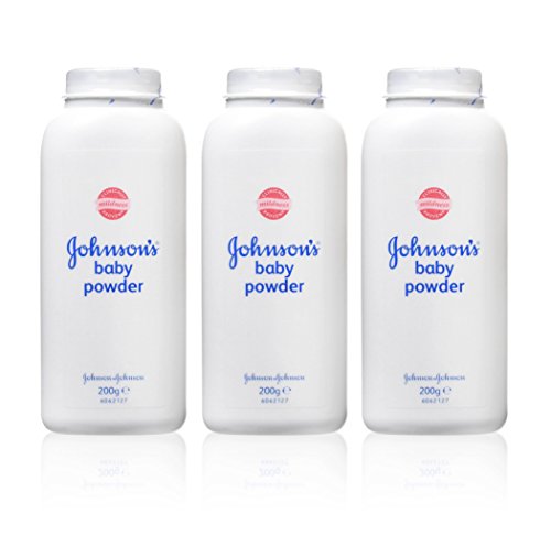 Johnson's ¬ Baby Powder - Polvo para bebé (200 g, 3 unidades)