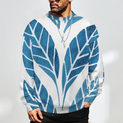 Mens Crewneck Sweater Summer Beach Fruit Crew Neck Sweater for Men Casual Party Holiday Pullover2