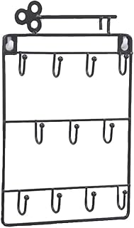Lusun Crochets à clés, étagère en fer, simple et pratique.