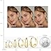 Degerde Gold Hoop Earrings for Women 14K Gold Earrings for Women Hoops Earring for Womens Hypoallergenic Lightweight Gold Hoop Earrings 13/18/22mm