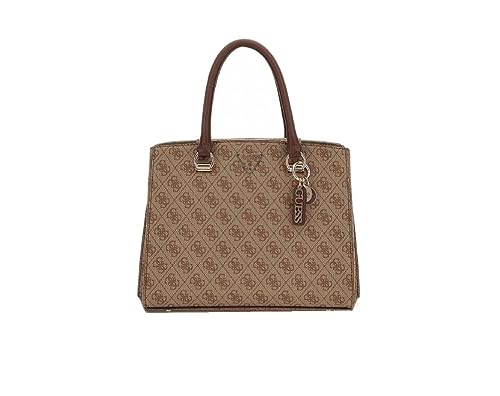 Guess Noelle sac femme de luxe discret coloris lait logo et marron aux finitions premium