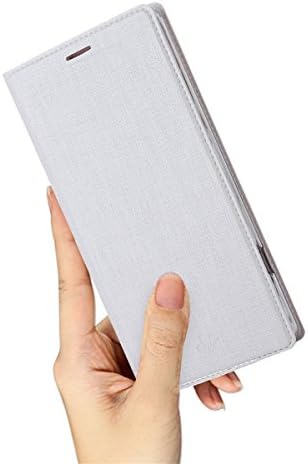 BlackBerry Keyone Case,PU Leather Wallet Slim Thin case Flip Folio [Kickstand Feature] with ID&Credit Card Holder Magnetic Closure TPU Bumper Full Cover case for Keyone (White)