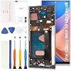 InCell Reemplazo de Pantalla LCD para Note 20 Ultra (Sin Huella Digital/Vista Reducida) para Samsung Galaxy Note 20 Ultra con Marco Negro Místico N986B/U/W LCD Screen Touch Digitizer Ensamblaje 2