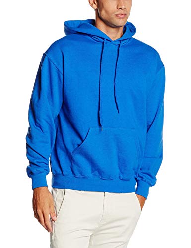 Fruit of the Loom Herren Kapuzenpullover SS026M Blau-Blau (Königsblau),...