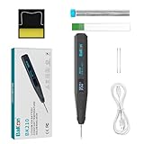 Top 10 Best Battery Powered Soldering Iron Reviews 7 BK210 Cordless Soldering Iron, Portable Solder Iron Kit, Micro Soldering Kit & Battery Powered Soldering Pen, Usb-Type-C Port, Lcd Digital (BK210-2024)