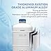 NANBEI 20L Liquid Nitrogen Tank Cryogenic Container Aluminum Alloy Liquid Nitrogen Dewar Static Cryogenic，Liquid nitrogen dewar for Beauty Industry, Semen Preservation, Scientific